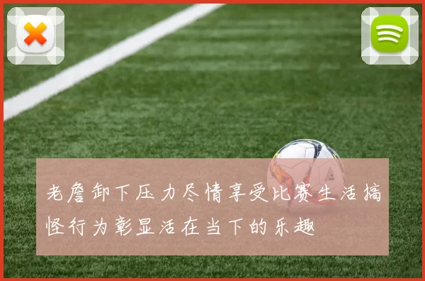 老詹卸下压力尽情享受比赛生活搞怪行为彰显活在当下的乐趣